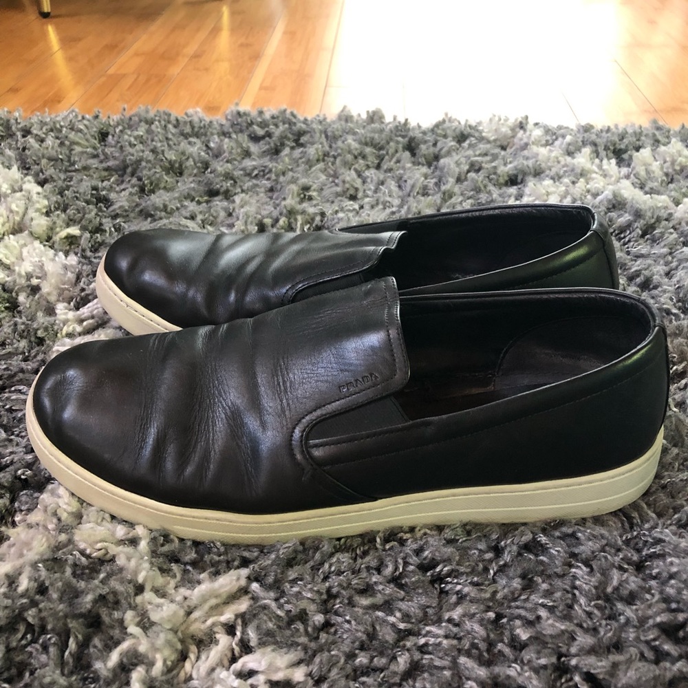 Prada slip ons